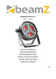 Notice BeamZ BX30 Projecteur lumineux