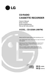 Notice LG CD3230A Ηχοσύστημα