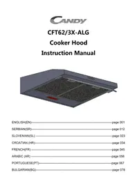 Notice CANDY CFT623XALG Aspirateur