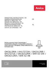 Notice AMICA OKC6212RA Okap kuchenny