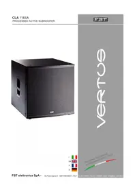 Notice FBT VERTUS CLA 118 SA Caisson de basses