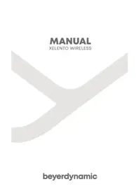 Notice BEYERDYNAMIC XELENTO WIRELESS Bouchon d'oreille