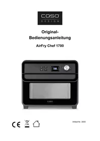 Notice CASO AIRFRY CHEF 1700 Oven