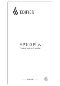Notice EDIFIER MP100 PLUS Speaker