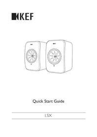 Notice KEF LSX SOUNDWAVE EDITION Enceinte audio