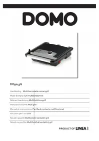Notice DOMO DO9245G Wafelijzer
