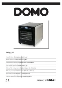 Notice DOMO DO354VD Déshydrateur alimentaire