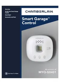 Notice CHAMBERLAIN MYQG0402 Smart Home