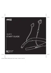 Notice AKG N200NC WIRELESS Bouchon d'oreille
