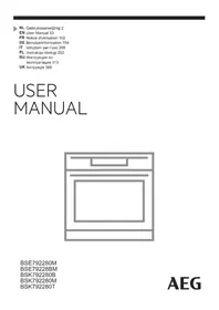 Notice AEG BSK792280M Електрична духовка