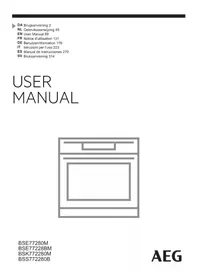 Notice AEG BSK772280M Elektrisk ugn