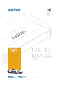 Notice AUDISON SR 4.500 Recepteur