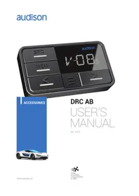 Notice AUDISON DRC AB Télécommande