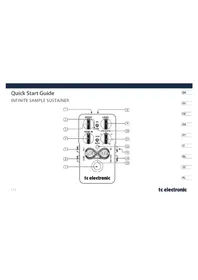 TC ELECTRONIC Infinite Sample Sustainer - Pédale d'effet musicale