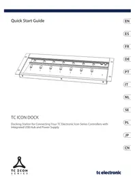 Notice TC ELECTRONIC TC ICON DOCK Station d'accueil électronique