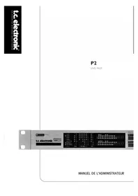 Notice TC ELECTRONIC P2 LEVEL PILOT Équipement audio professionnel