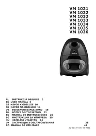 Notice AMICA ORA VM 1021 Aspiradora
