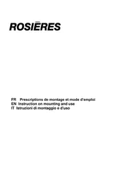 RHC6381RBE ROSIERES