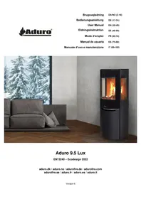 Notice ADURO 9.5 LUX Poêle