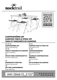 Notice Rocktrail IAN 384610 Mobilier de camping