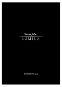 Notice Sonus Faber LUMINA CENTER I Lautsprecher