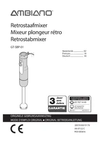 Notice Ambiano GTSBP01 Blender