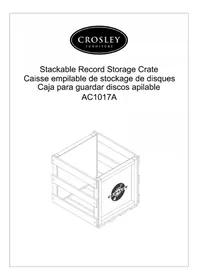 Notice Crosley AC1017A Boîte de rangement