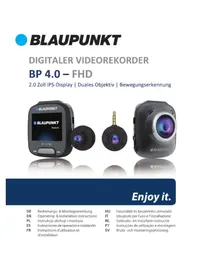 Notice BLAUPUNKT BP 4.0 FHD Övervakningskamera