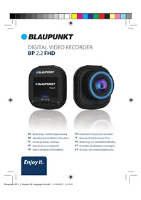 Notice BLAUPUNKT BP 2.2 FHD Videorecorder