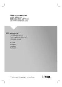 Notice ETNA HF2008 Hotte aspirante