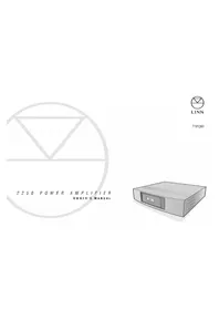 Notice Linn AV 2250 Recepteur