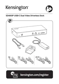 Notice KENSINGTON SD4850P Autres accessoires informatique