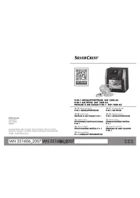 Notice SILVERCREST SHF 1800 A2 Fritéza