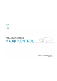 Notice Linn MAJIK KONTROL Recepteur