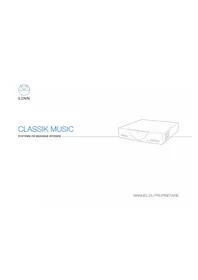 Notice Linn CLASSIK MUSIC 08 Système audio