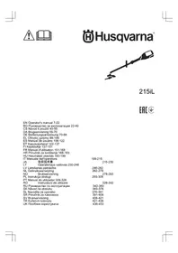 Notice HUSQVARNA 215IHD45 Taille-haies