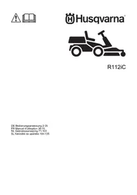Notice HUSQVARNA R 112ICX Elektrischer Rasenmäher