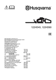 Notice HUSQVARNA 122HD61 Taille-haies