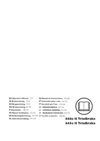 Notice HUSQVARNA 445E II TRIOBRAKE Sag