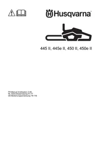 Notice HUSQVARNA 445 MARK LL Zaag