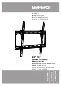 Notice MAGNAVOX MT00521 Montaje en pared