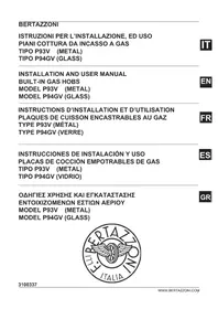 Notice BERTAZZONI P905CMODGNE κουζίνα