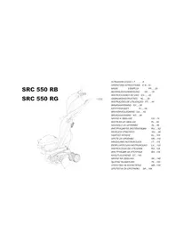 Notice STIGA SRC 550 RG фреза