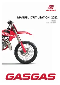 Notice GAS GAS MC 85 (2022) Moto