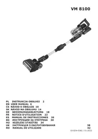 Notice AMICA LESTE VM 8100 Aspiradora