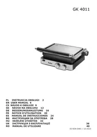 Notice AMICA GK 4011 Croque monsieur clip