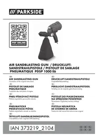 Notice PARKSIDE PDSP 1000 E6 Ponceuse