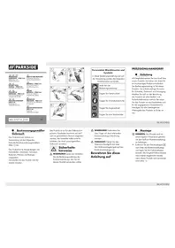 Notice PARKSIDE PFBZ 5 A1 Perceuse