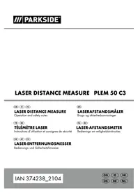 Notice PARKSIDE PLEM 50 C3 Télémètre
