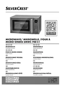 Notice SILVERCREST SMW 700 D3 Mikrohullámú sütők